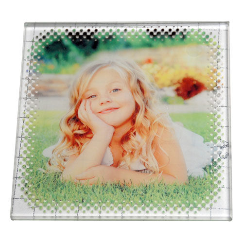 Toptan 10x10 cm Kare Cam Bardak Altlığı baskı